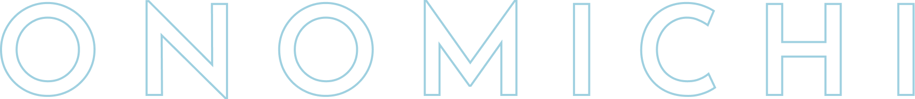 ONOMICHIの装飾文字画像